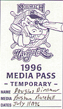 Norwich Navigators Media Pass