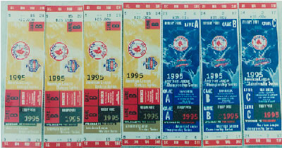 1995 ALDS & ALCS tickets