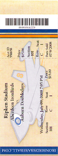 Aberdeen Ironbirds Ticket