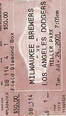 Brewers ticket