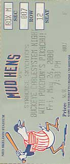 Toledo Mudhens ticket