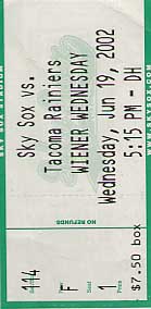 Colorado Springs Sky Sox ticket