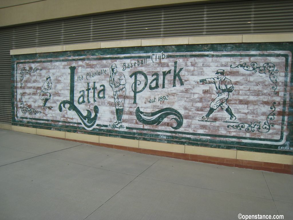 Historic Charlotte baseball fields are also commemorated.