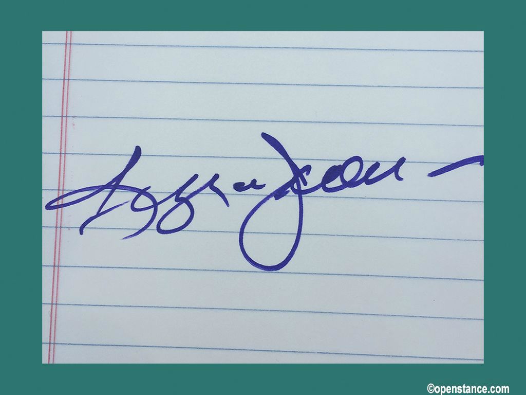 An addition to my Hall of Famer autograph collection. Complete serendipity, and maybe the last place on the planet I'd expect to meet Reggie Jackson.