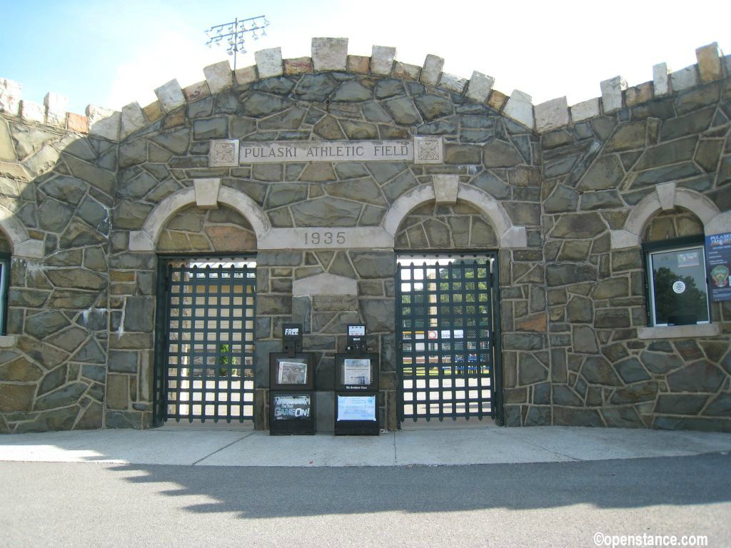 The park was built in 1935 as a WPA project.