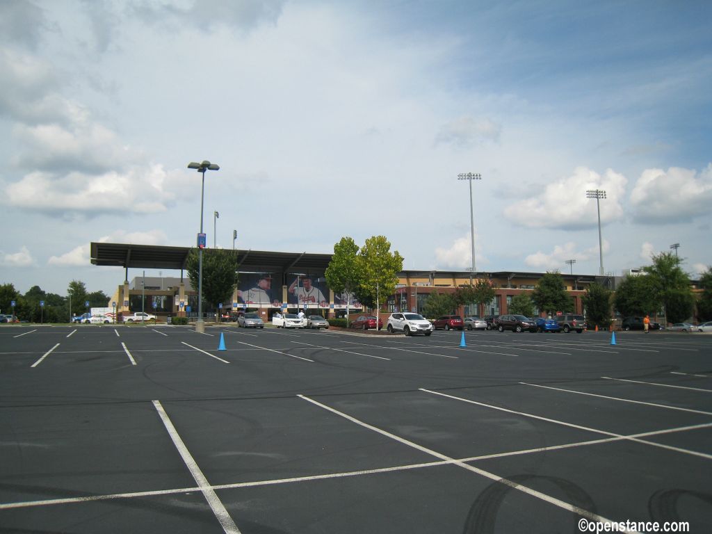 The Stripers (nee Braves) play in the International League, and they are the Triple-A affiliate of the Atlanta Braves, who play a scant 35 miles down the road.