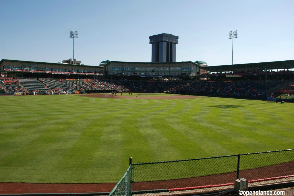 Wonder if you can see the game from the tower...