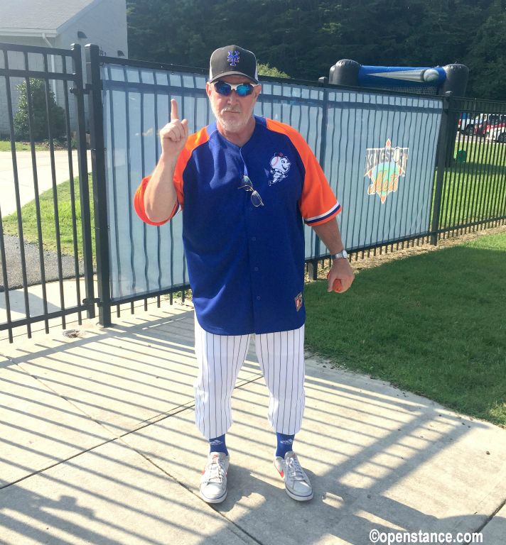 This is Wilhelm. He’s lived in Kingsport his whole life, and is a season ticket holder. He asked me what I was doing “in the butthole of baseball.” What I did on my summer vacation!