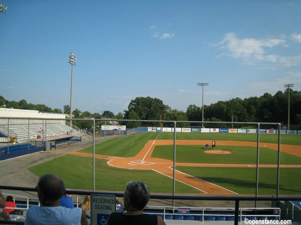 It's a nice little ballpark, with a friendly staff and fun atmosphere.