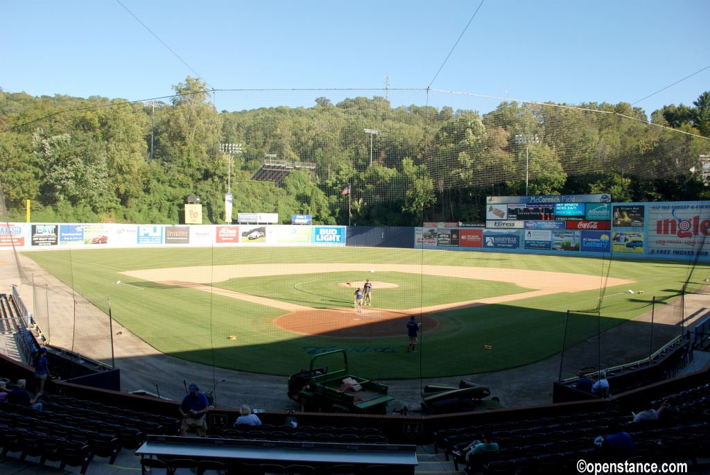 McCormick Field opened in 1924.