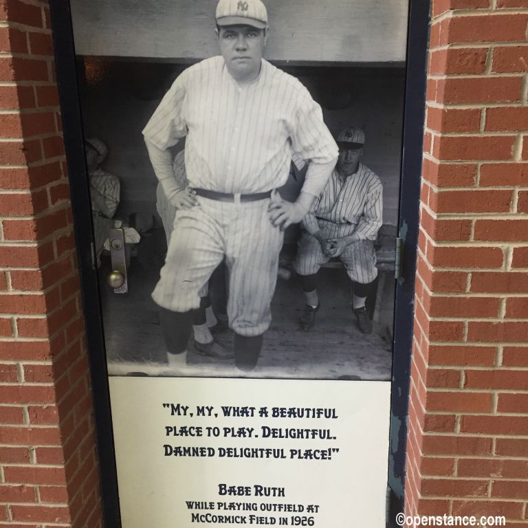 The Babe was impressed. Or at least was smart enough to say so.