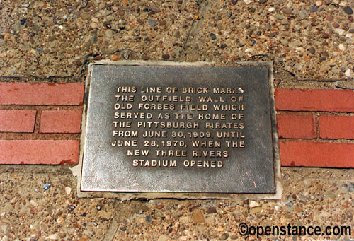 Forbes Field - Pittsburgh, PA